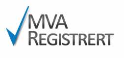 Logo - Registrert i merverdiavgiftsregisteret